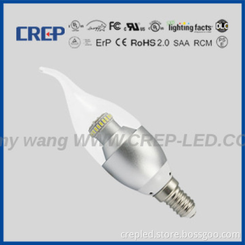 UL,CUL,SAA,RCM 4W E12 LED lights